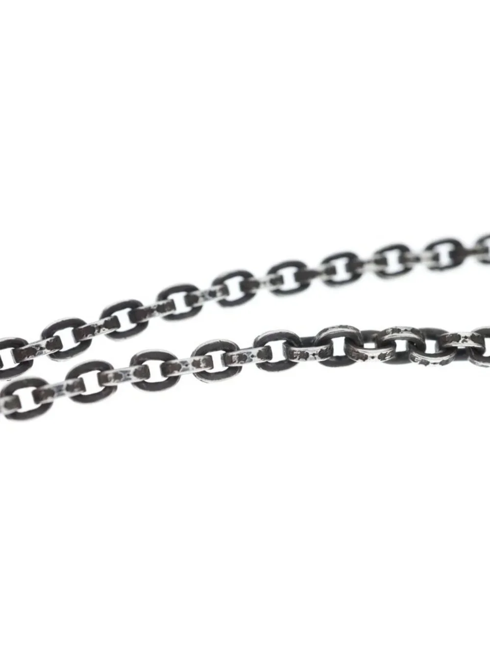 Chrome Hearts Paper Chain 18 Necklace Silver